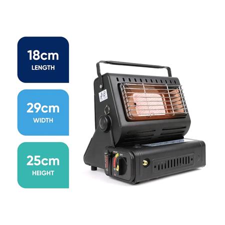 Streetwize Outdoor Portable Gas Heater and Camping Stove