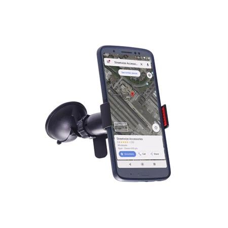 Streetwize Universal Strong Clip Phone Holder with Suction Mount