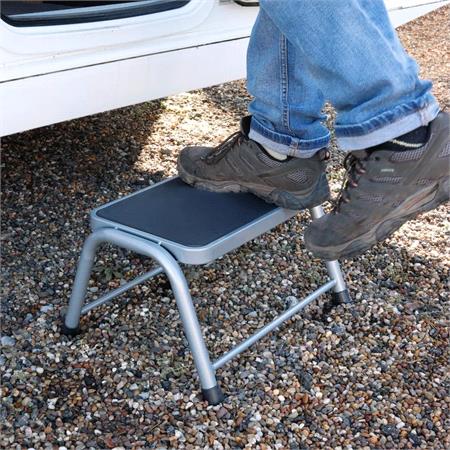 Single Steel Caravan Step