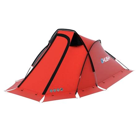 Husky Flame 2 Expedition Tent with Dural Poles   2 Man   Red