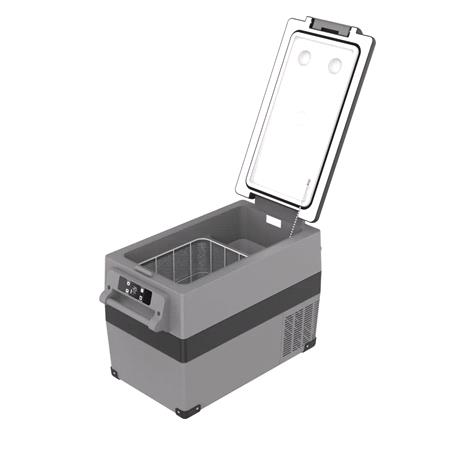 Glacier 40L Compressor Fridge/Freezer – DC 12/24V or AC 240V, Portable, Dual Zone, LED Display