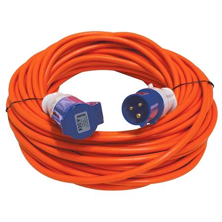230V 10m 3 Pin Plugs Extension Cable