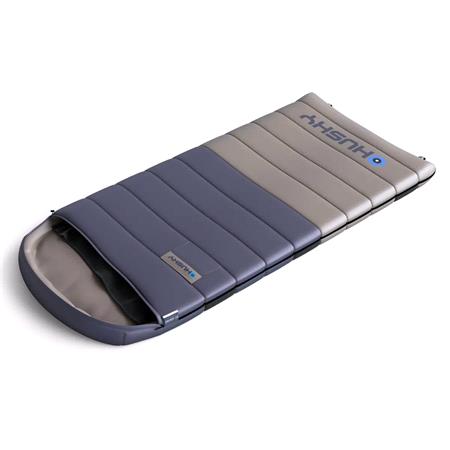 Husky Drumy Quilted Sleeping Bag with Goose Down Filling ( 10°C)   Grey