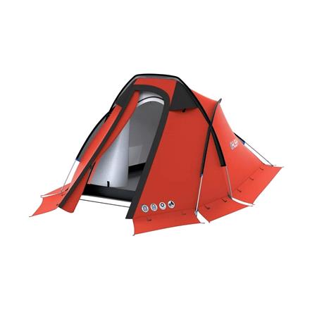 Husky Flame 2 Expedition Tent with Dural Poles   2 Man   Red