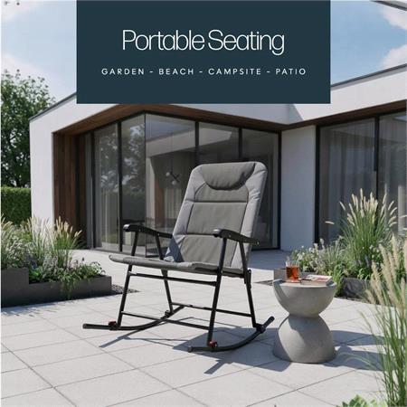 Foldable Rocking Chair