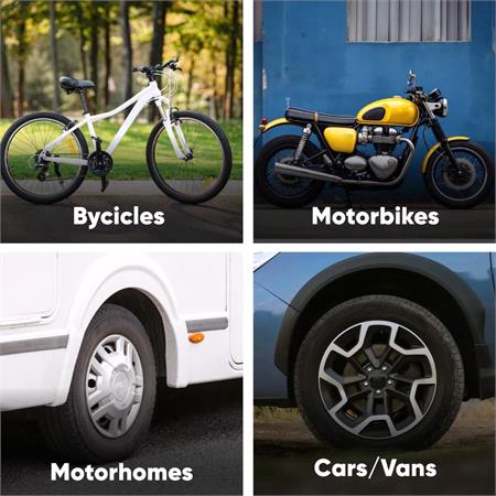 Streetwize Flow Thru Alloy Wheel Brush