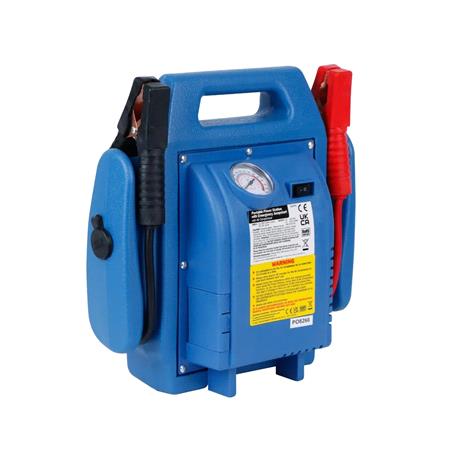 10Ah 12V Portable Power Pack with Air Compressor