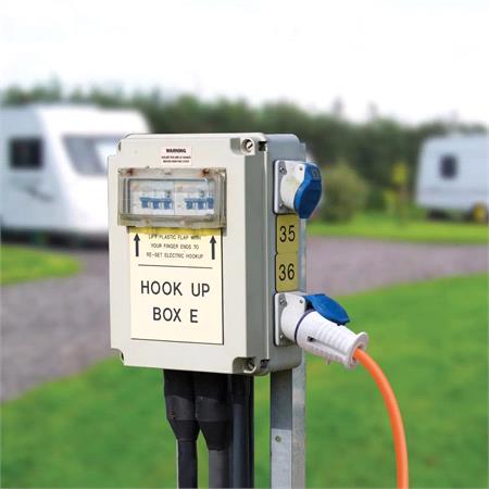 230V 25m 3 Pin Plugs Extension Cable