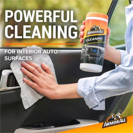 ArmorAll Interior Cleaning Wipes   Tub of 30