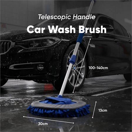 2.5m Telescopic Duo Flow Through Brush with Chenille Head