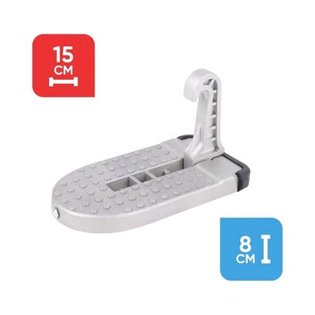 Foldable Aluminium Car Door Latch Step with Safety Hammer