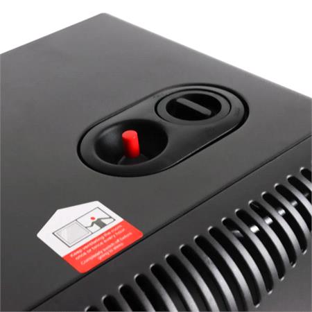 Streetwize Portable Butane Cabinet Heater   Black
