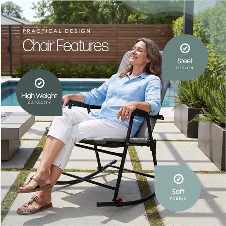 Foldable Rocking Chair