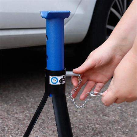 Streetwize Pair 2 Tonne Fixed Base Axle Stands