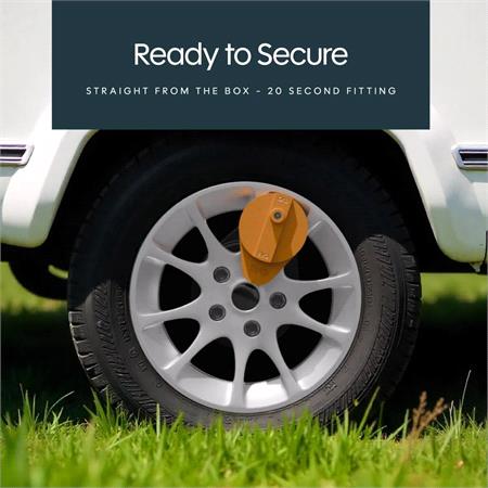 The EVO Caravan Axle Wheel Lock