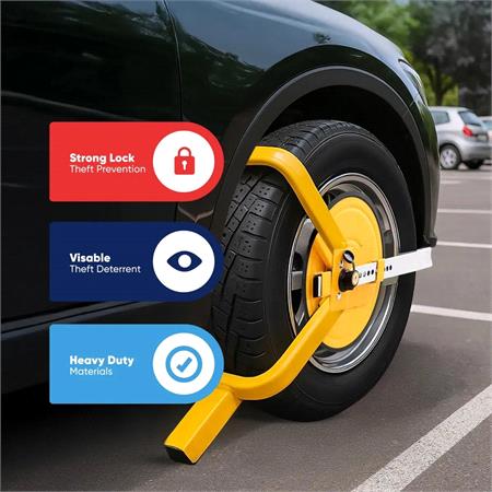 Full Face Universal Wheel Clamp 13'' 17''