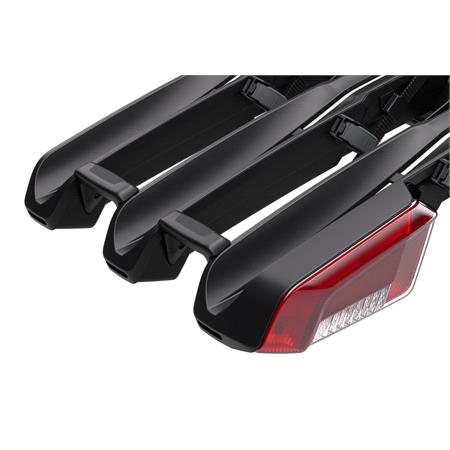 Thule EasyFold 3 Towbar Mounted Bike Rack for 3 Bikes   Black