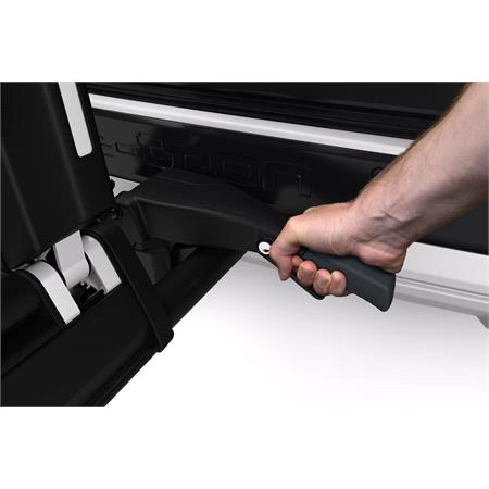 Thule EasyFold 3 Towbar Mounted Bike Rack for 3 Bikes   Black
