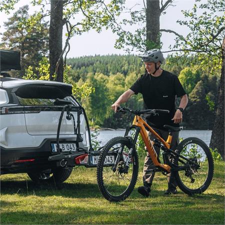 Thule VeloSpace 3   2 Bike Platform Towbar Bike Rack