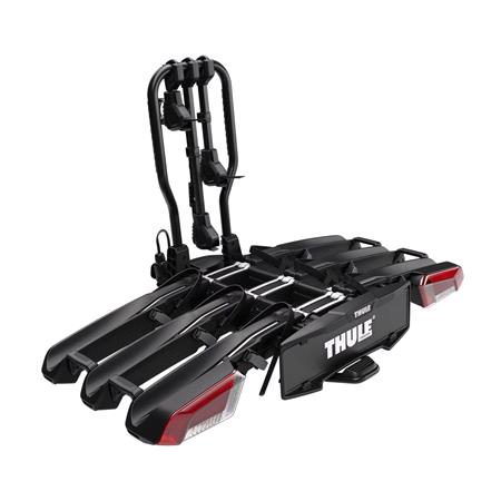 Thule EasyFold 3 Towbar Mounted Bike Rack for 3 Bikes   Black