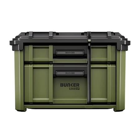 Draper 29436 BUNKER Load Up Stacking 2 Drawer Tool Box, 570mm