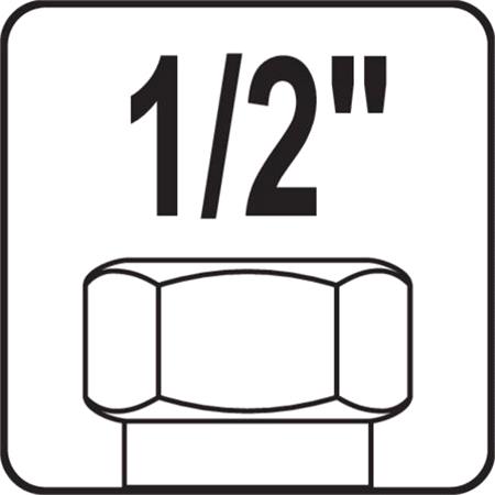 CONNECTION HOSE F/F 1/2" 1/2" 300MM