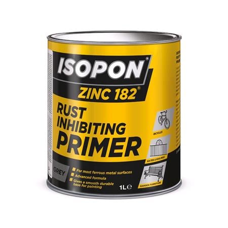 ISOPON ZINC 182 Anti Rust Primer   Grey   1 Litre