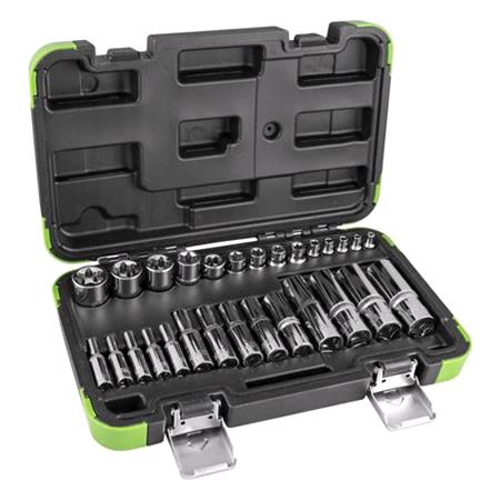 CASE WITH 28 TORX SOCKETS 