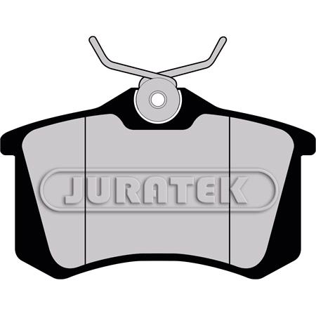 JURATEK Rear Brake Pads (Full set for Rear Axle)