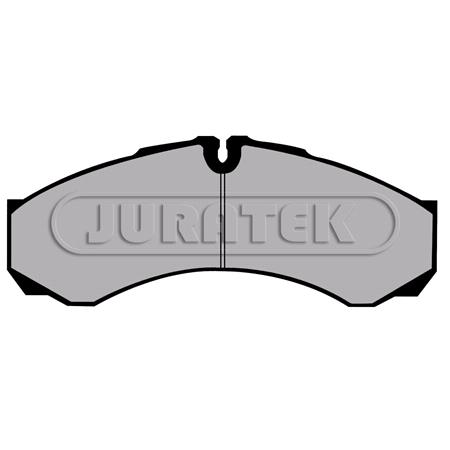 JURATEK Front Brake Pads (Full set for Front Axle)