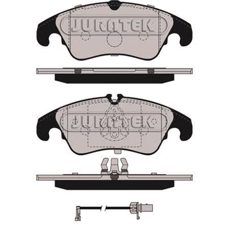 JURATEK Front Brake Pads (Full set for Front Axle)