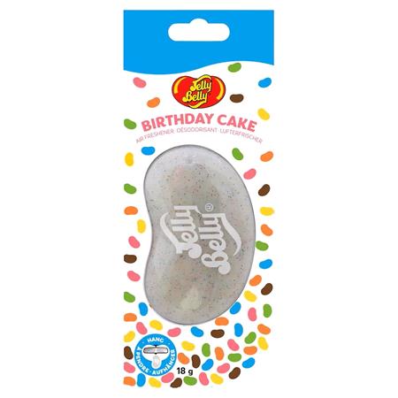 Jelly Belly Birthday Cake   3D Hanging Air Freshener