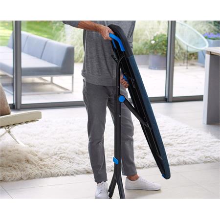 Joseph Joseph Glide Plus Easy Store Ironing Board With Advanced Cover   Black and Blue 