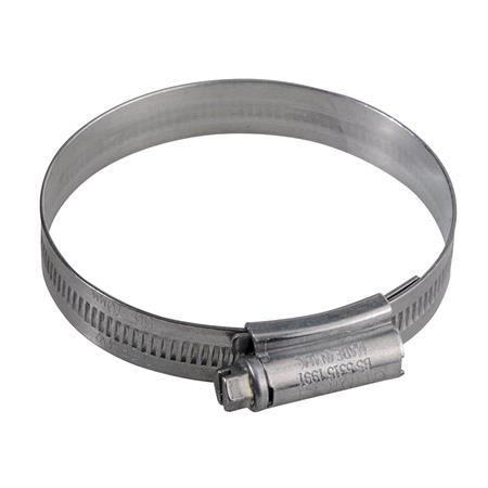 3 Zinc Protected Hose Clip 55   70mm (2.1/8   2.3/4in)