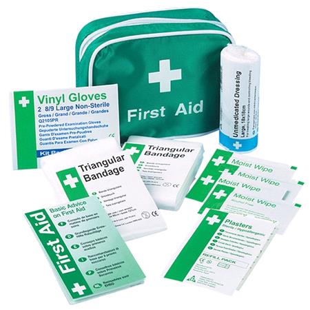 Travel First Aid Kit in Nylon Case   1 Person