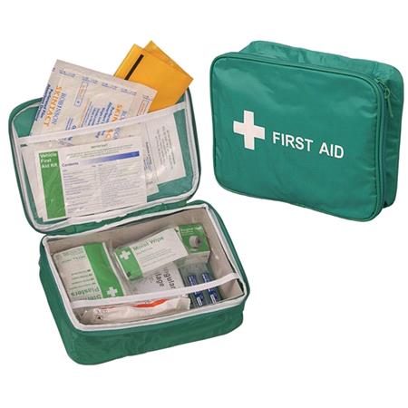 Vehicle First Aid Kit in Nylon Case