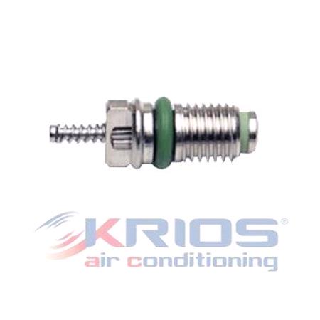 HOFFER (KRIOS) (GENUINE) VALV.A SPILLO HI FLOW R134AVlv Schrader M6x0,75