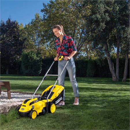 Karcher LMO 18 33 Cordless Lawn Mower with Battery and Charger