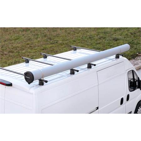 Nordrive 5 Aluminium Cargo Roof Bars (150 cm) for Citroen JUMPY Box 2016 Onwards, with built in fixpoints