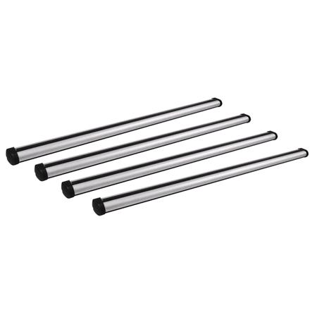 Complete Nordrive Aluminium 4 Bar System for commercial vans, Supplied with locks and keys