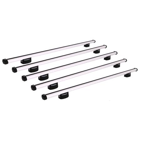 Nordrive 5 Aluminium Cargo Roof Bars (150 cm) for Citroen DISPATCH 2016 Onwards, with built in fixpoints