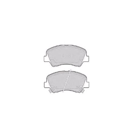 KAVO PARTS Front Brake Pads (Full set for Front Axle)