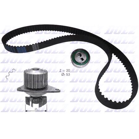 DOLZ Timing Belt Kit with Water Pump   KD026