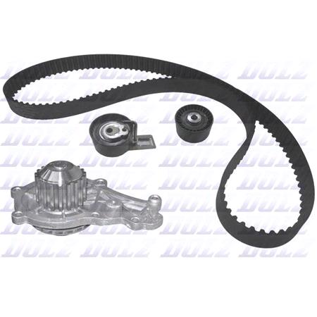 (DOLZ) Ford '05 > Water Pump & Timing Belt Kit, 1.5  > 1.6 TDCi    Supplied With DAYCO Belt [AUTO IM