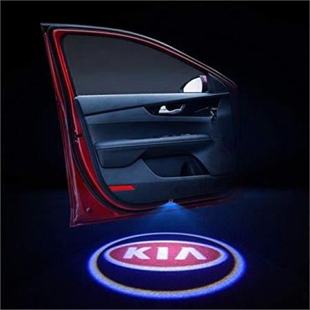 Kia Car Door LED Puddle Lights Set (x2)   Wireless 