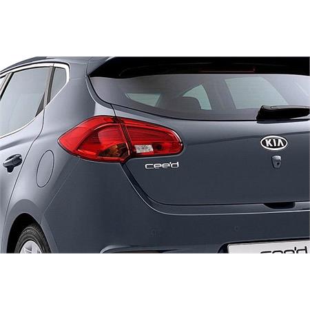 Left Rear Lamp (Outer, On Quarter Panel, 5 Door Hatchback Models, Supplied Without Bulbholder) for Kia CEE'D 2012 2015