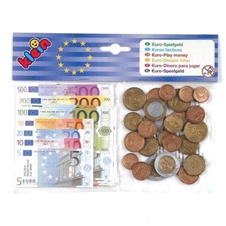 Kids Euro Play Money   Notes & Coins