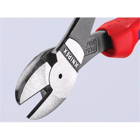 74 02 180 High Leverage Diagonal Cutters Comfort Handles 180mm