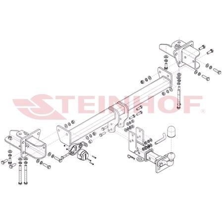 Steinhof Towbar for Landrover DISCOVERY V, 2016 Onwards