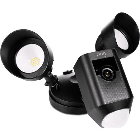 Ring Floodlight Security Camera   Black